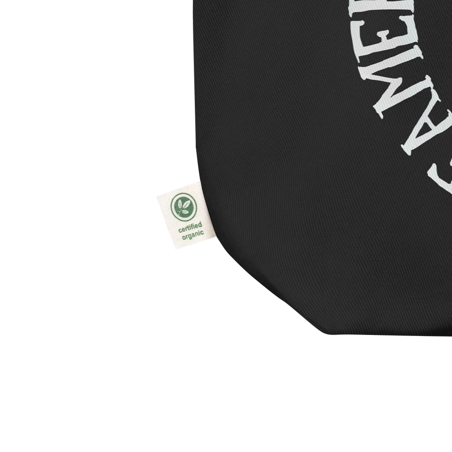Dreamer Books Tote Bag (Black w/white logo) product image (2)