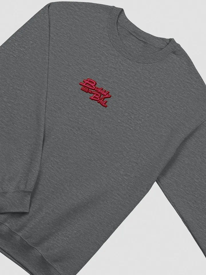Bubbly and a B*tch embroidered crewneck (rose bubble) product image (1)