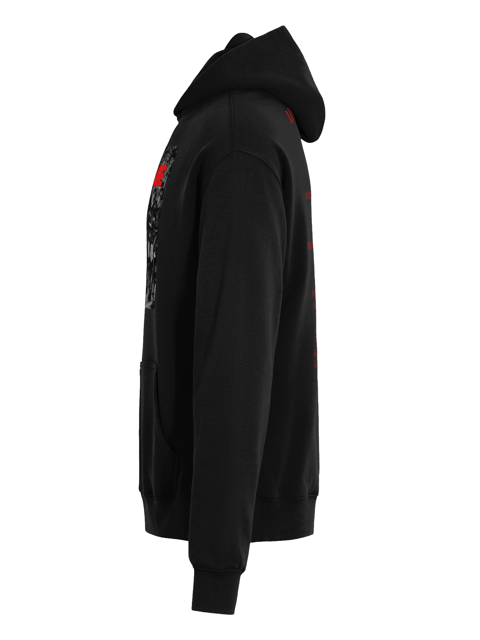 Oversized "Land of the Free" lyric hoodie product image (6)