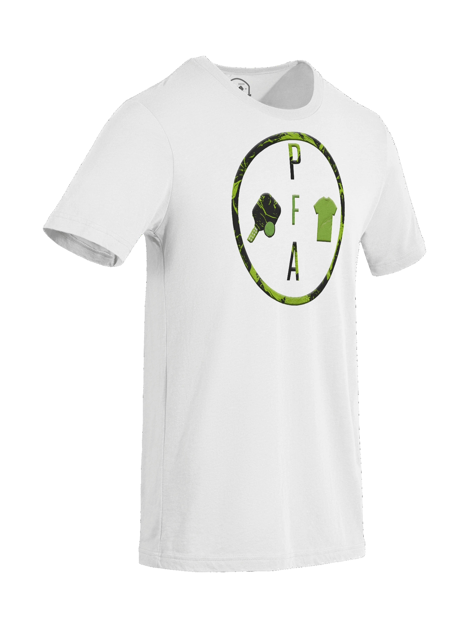 Marbled Pickleball Triangle T-Shirt product image (4)