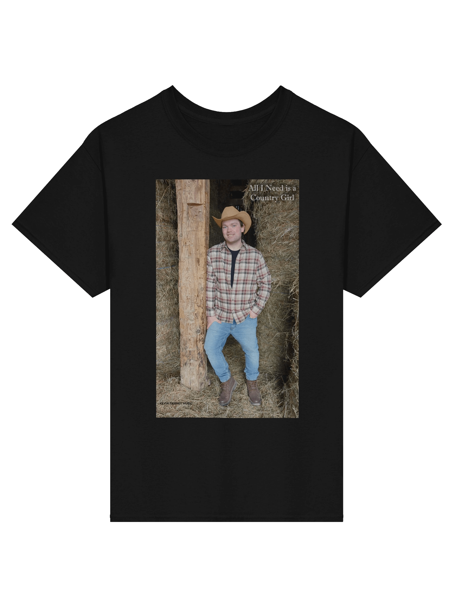 All I Need is a Country Girl Barn Post Lean T-Shirt product image (6)