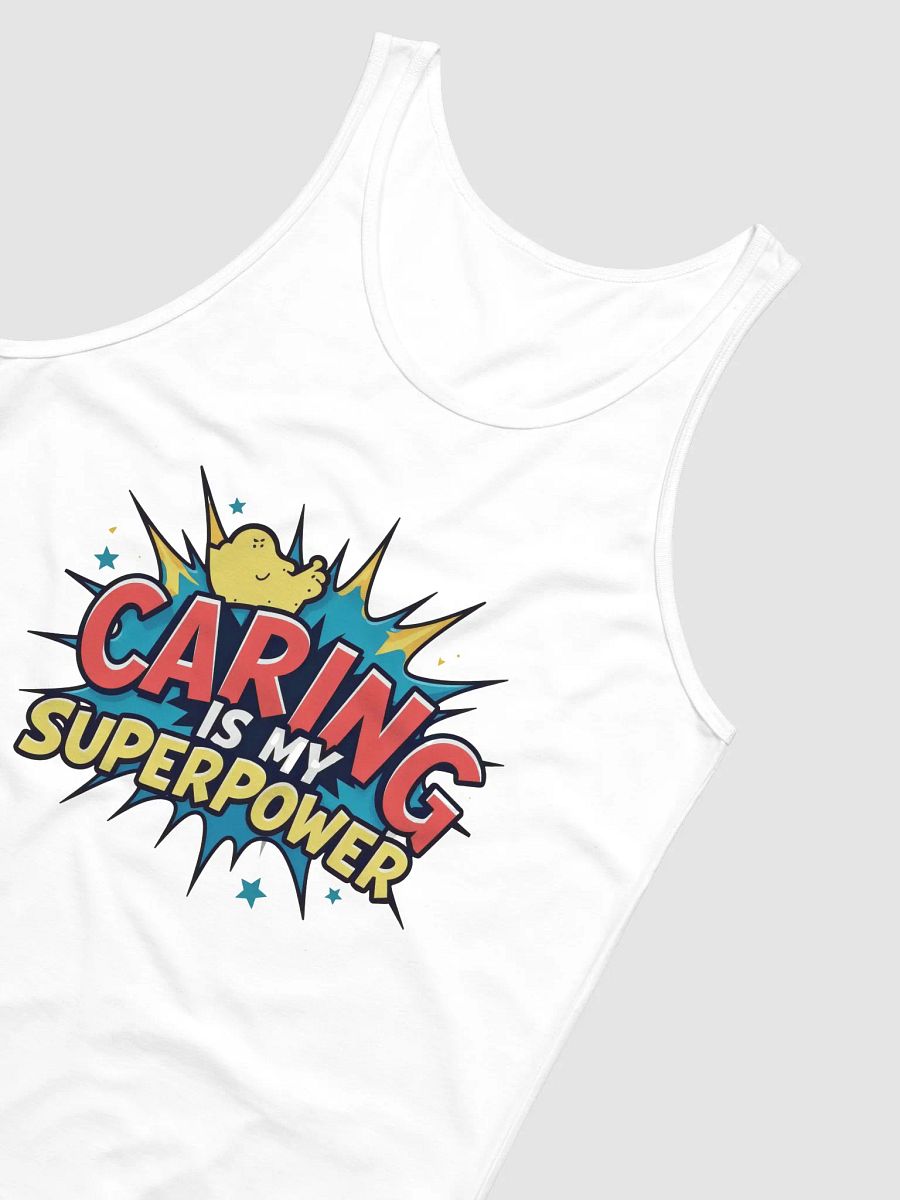 Superpower Caring Comic Tank product image (8)