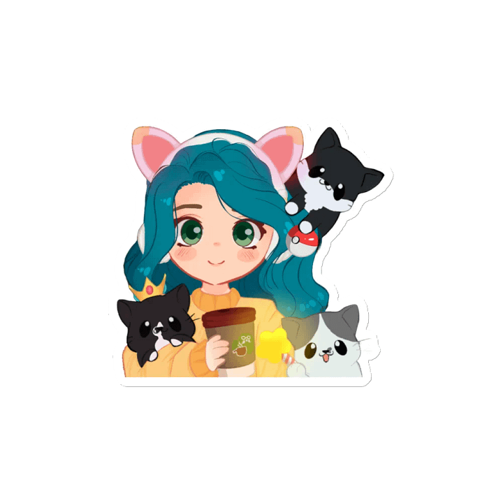 Al & Kitties Magnet product image (2)