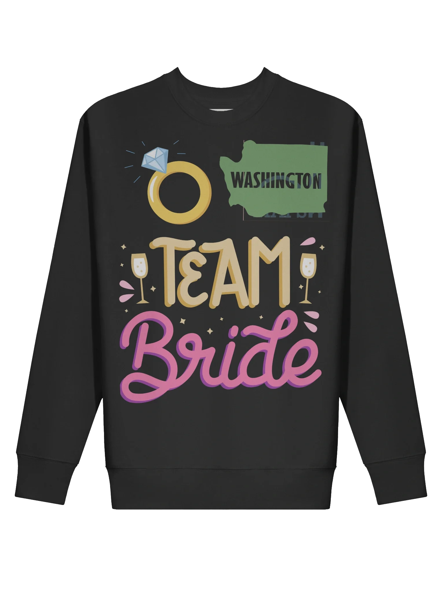 Washington *Team Bride* Premium Crew Sweatshirt product image (2)