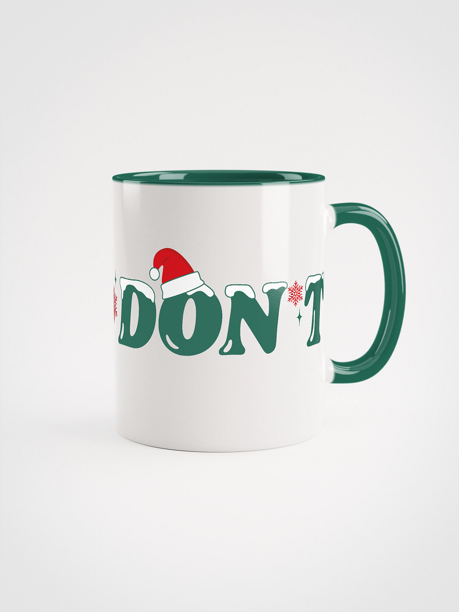 DON'T Christmas Mug - Green product image (3)