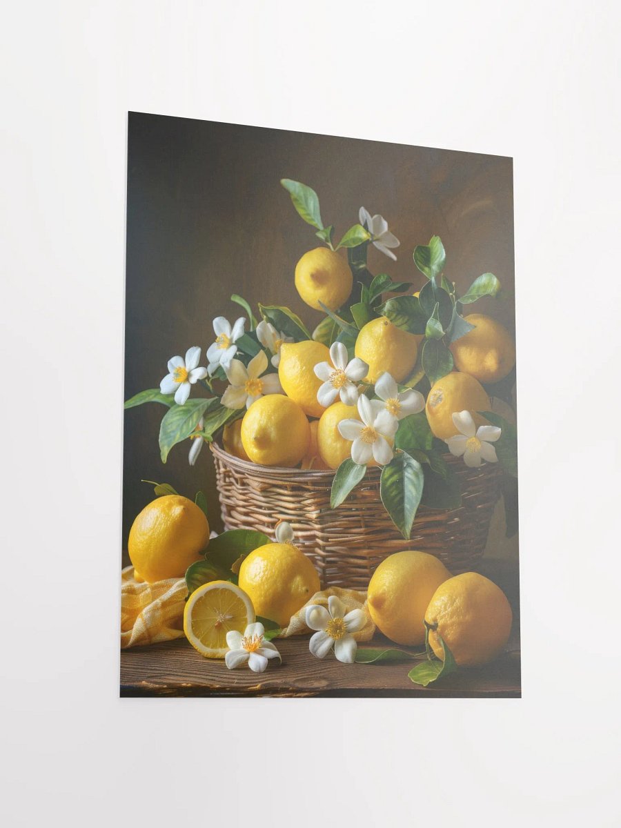 Lemons in a Basket Poster product image (5)