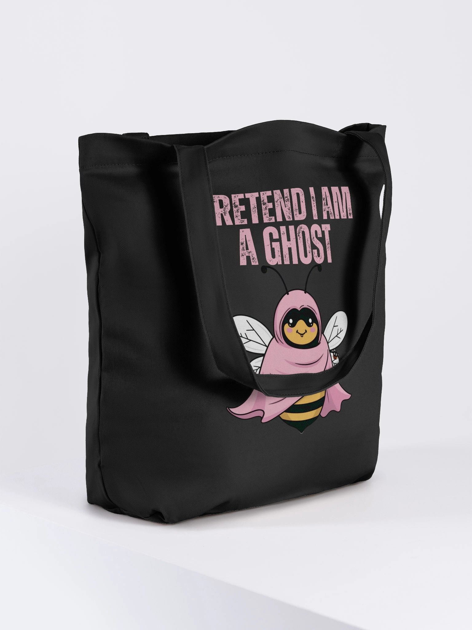 pretend i am a ghost tote bag product image (1)