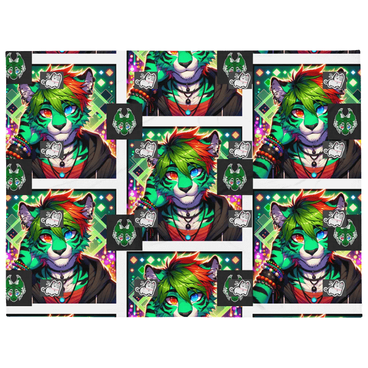 limited time art of lucky and buttercup blanket product image (1)