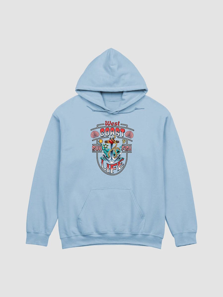 West Coast Life Seaside Serenity Graphic Hoodie product image (5)