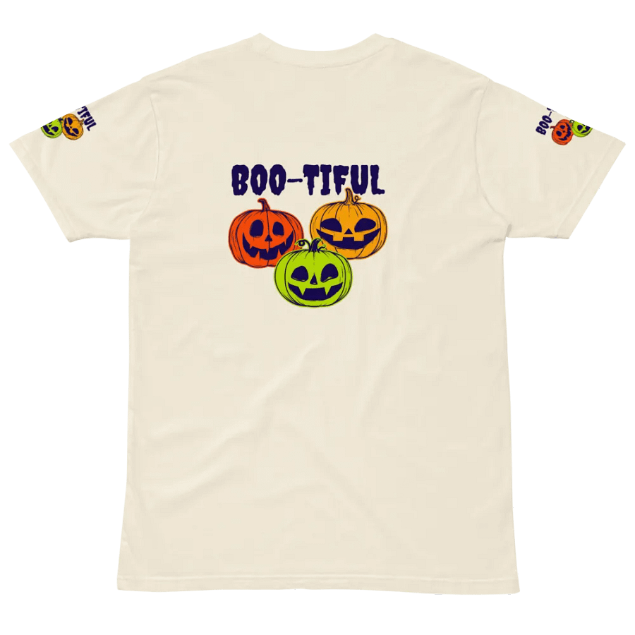 Boo-tiful Halloween Pumpkins Unisex T-Shirt product image (11)