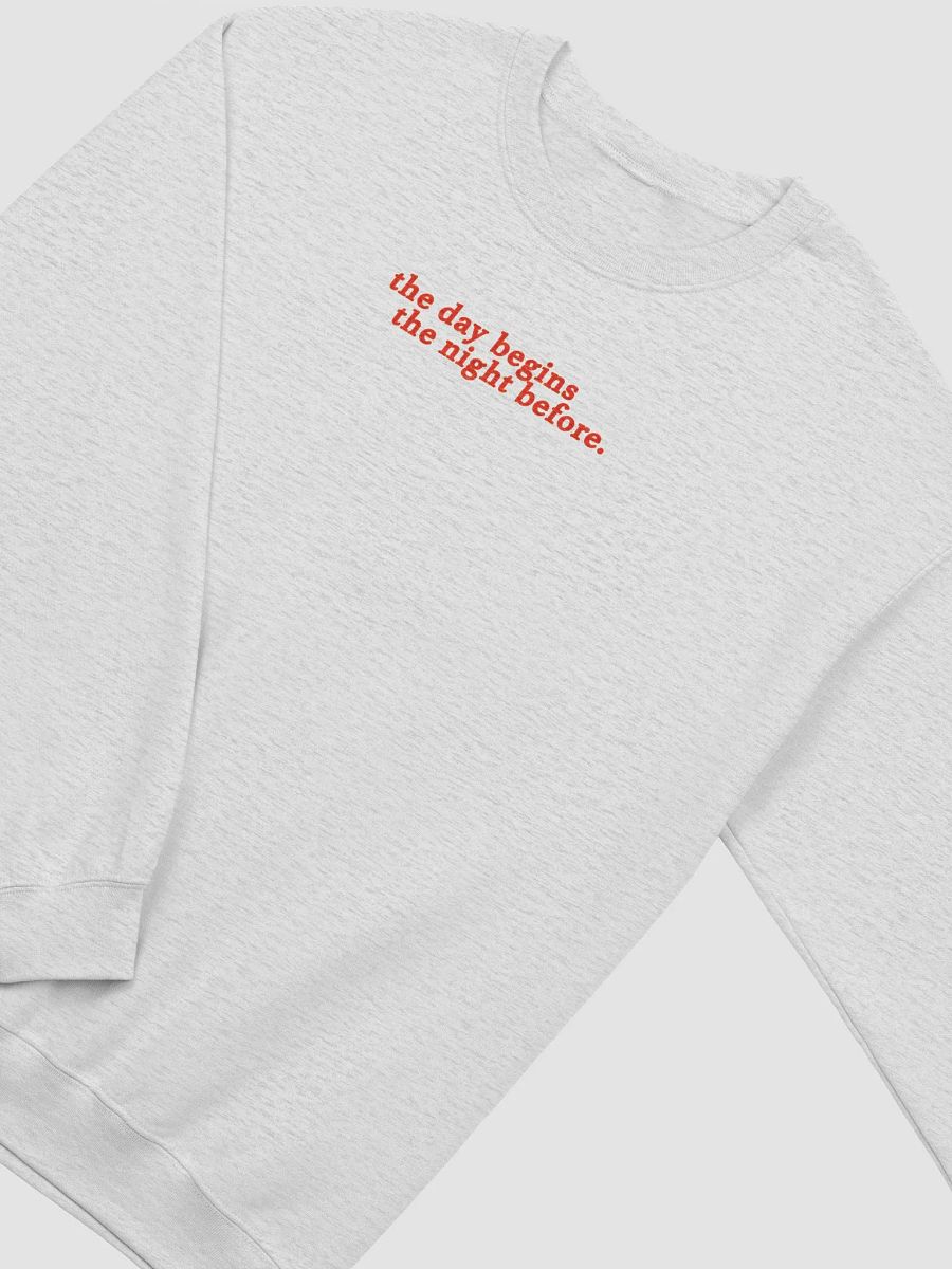 the day begins crewneck product image (3)