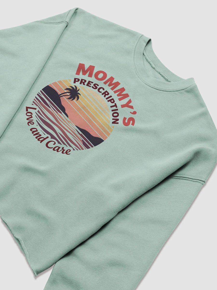 Tropical Sunset Love and Care Crop Sweatshirt product image (9)