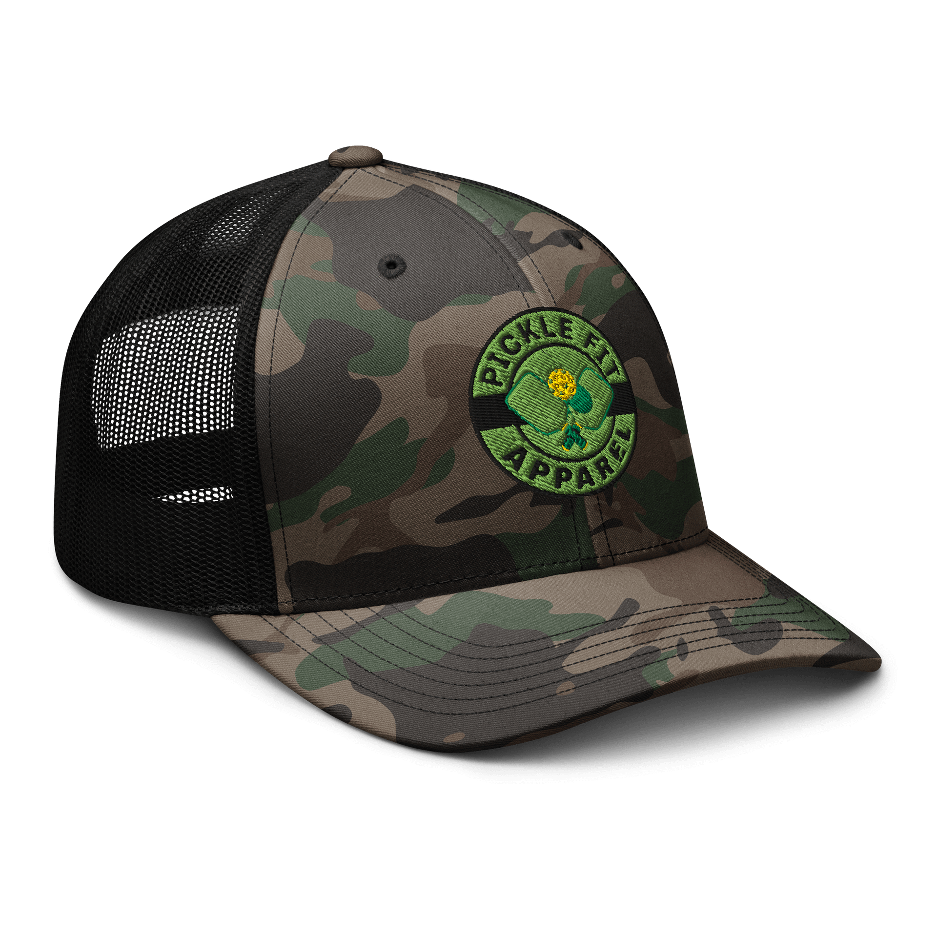 Pickle Fit Camo Trucker Hat product image (8)