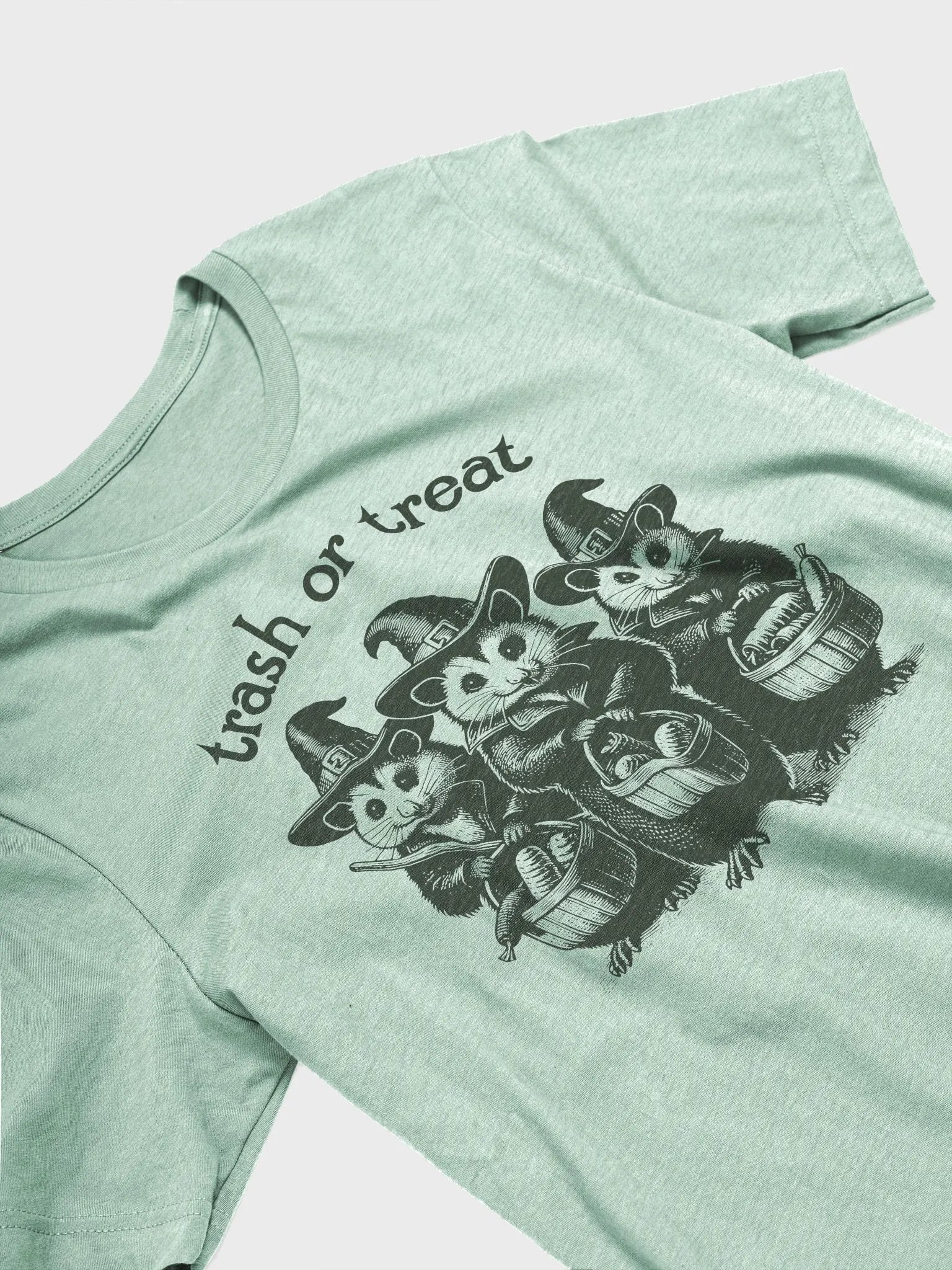 Trash or Treat Possum Unisex T-Shirt product image (3)