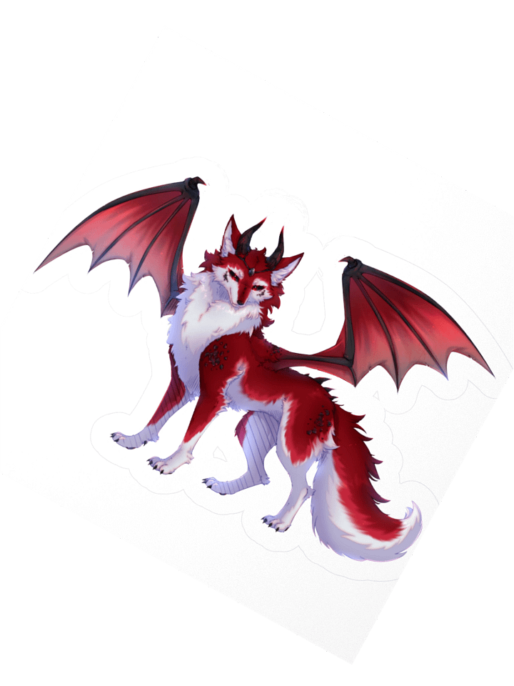 Feral Star Kisscut Sticker product image (2)