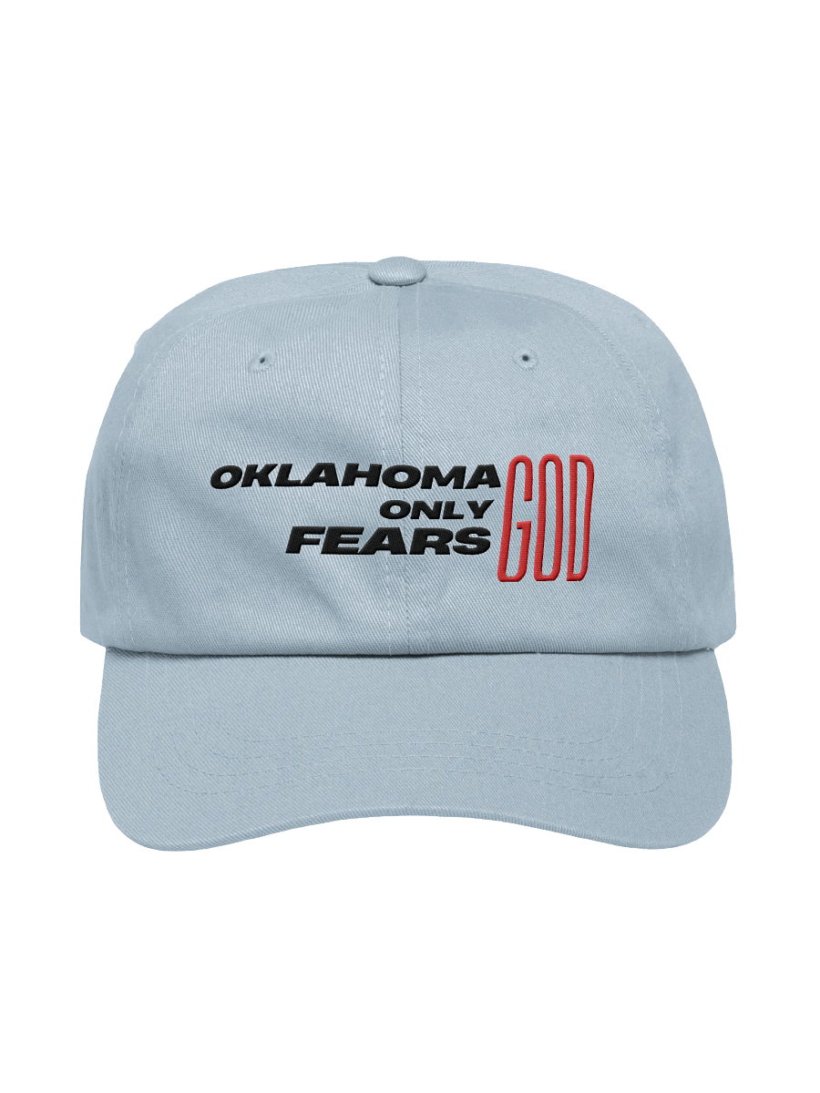 Oklahoma Only Fears God Dad Hat product image (1)