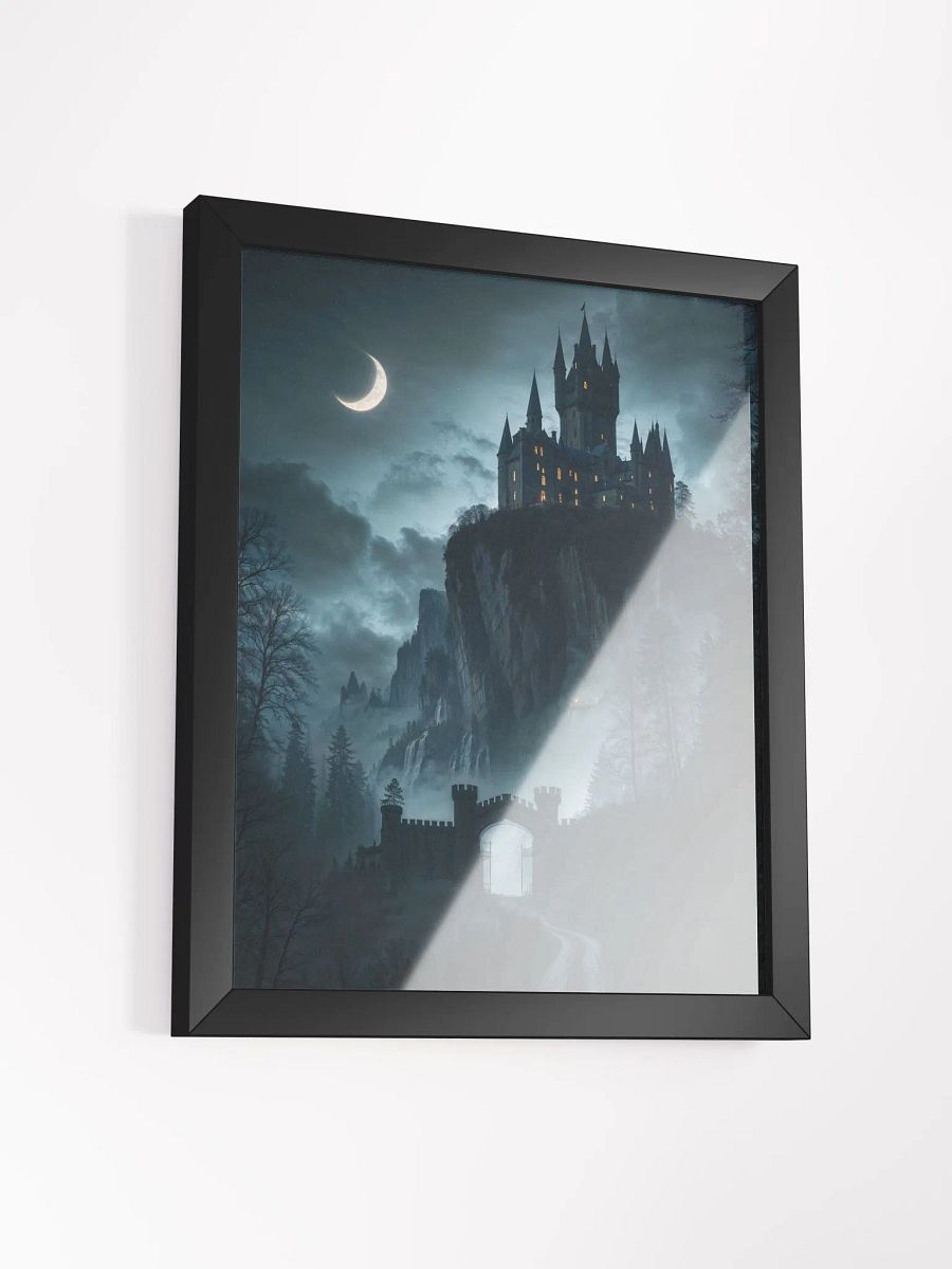 Gothic Moonlit Castle Framed Print product image (17)