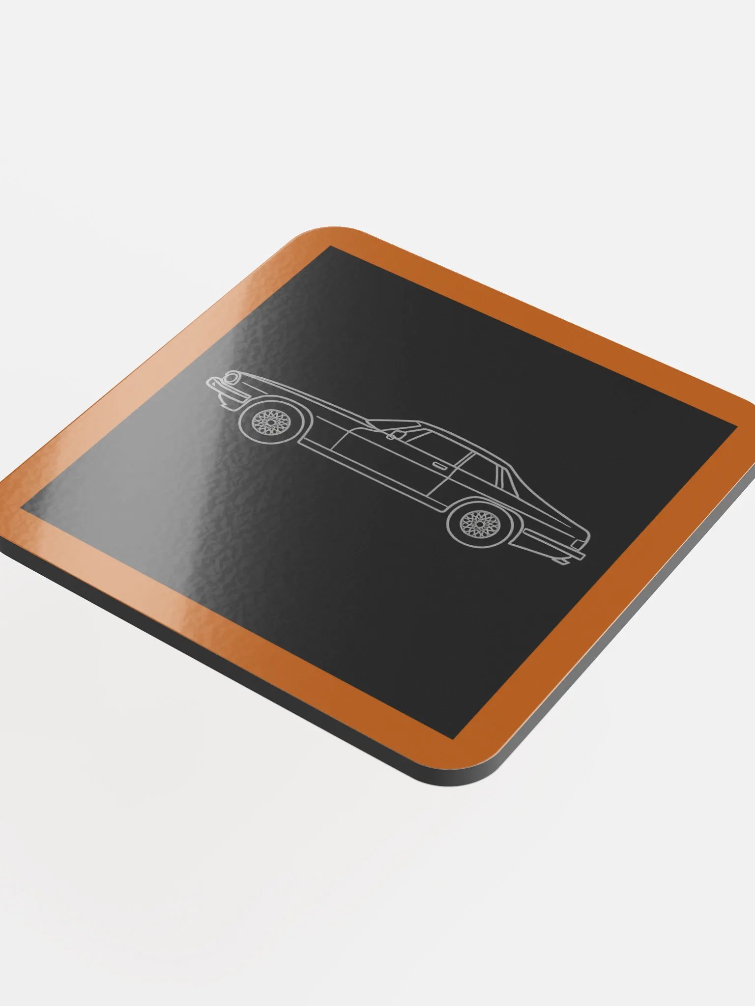 Too Old Classics Jaguar XJ-S Cork Coaster 4-Piece Set product image (4)
