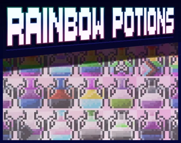 Rainbow Potions Icon Pack product image (1)