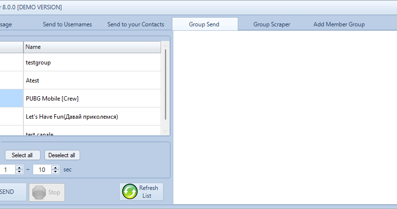 Telegram Sender Pro (TexSender) product image (6)