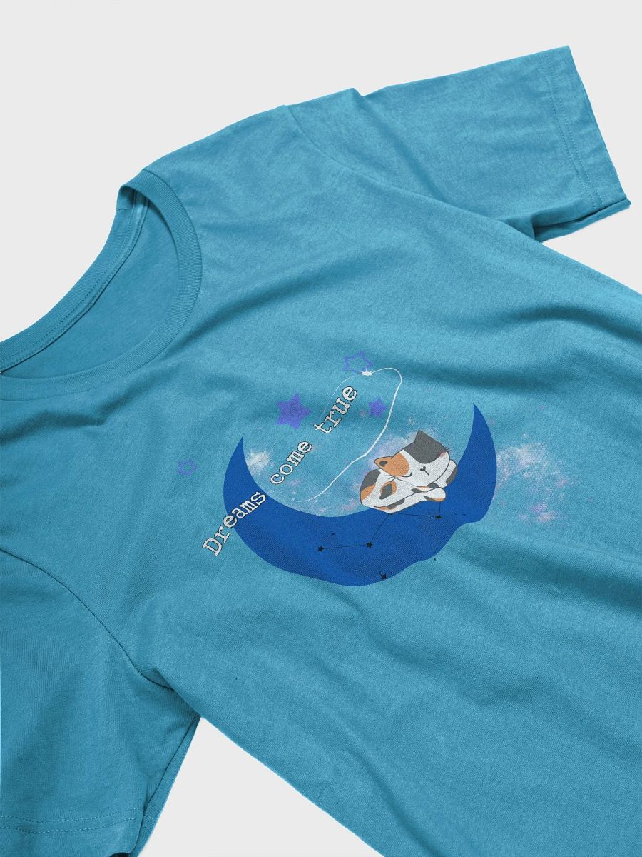 Dreamy Cat Crescent Moon Supersoft T-Shirt product image (3)