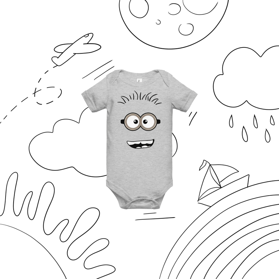 Minions Face Baby Onesie product image (20)