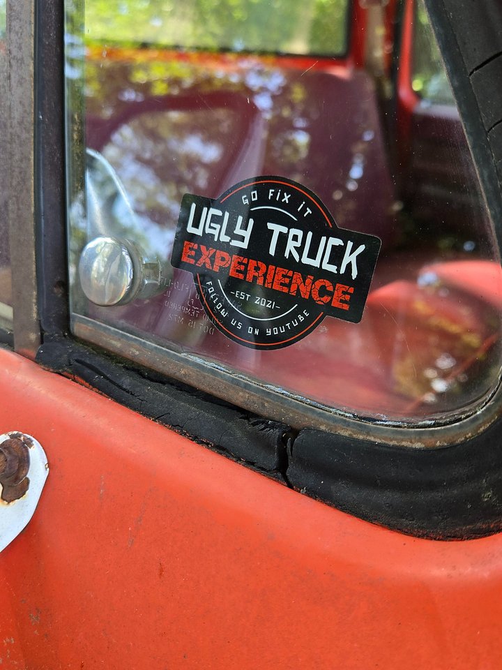 Front Adhesive Ugly Truck Sticker product image (1)