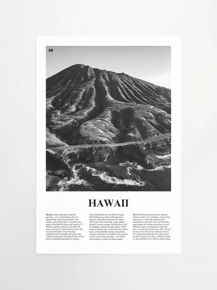 Hawaii 02 Newspaper Poster product image (10)