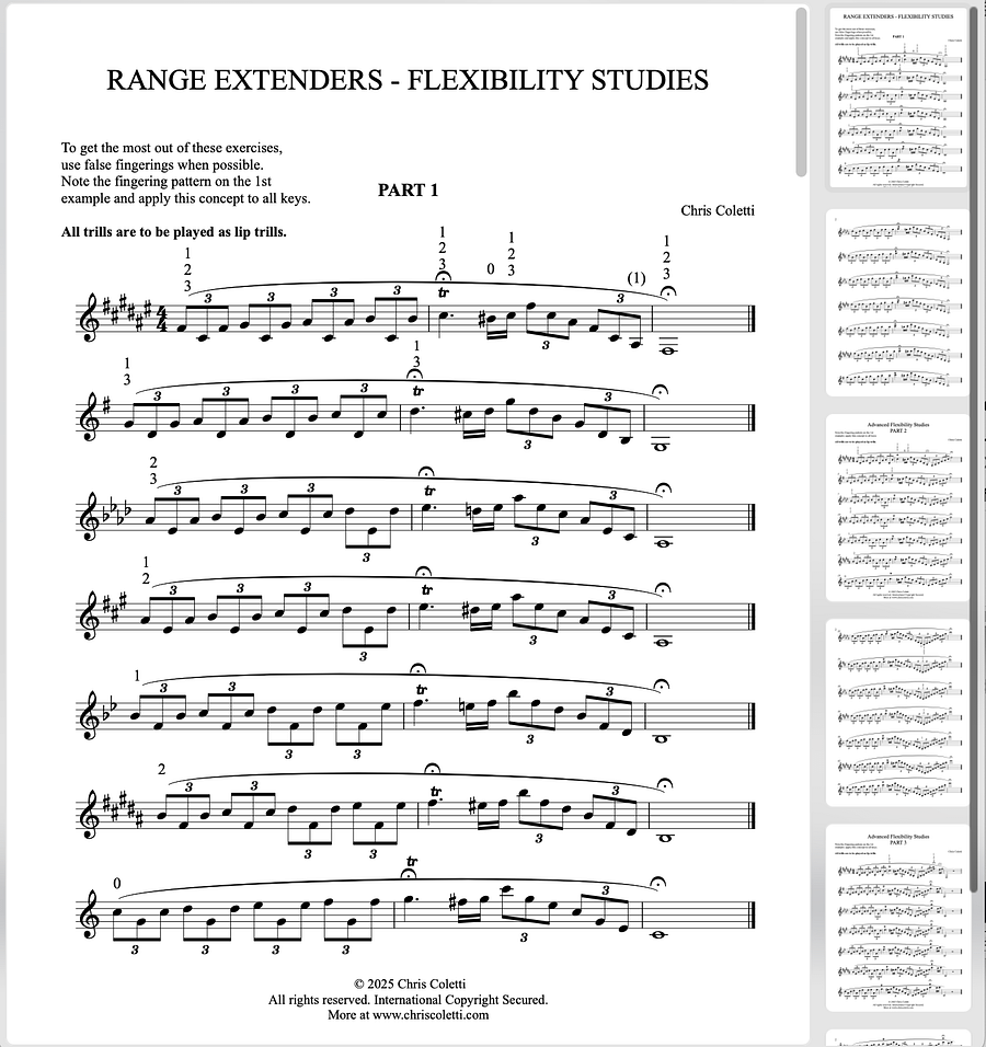 Range Extender: Flexibility Studies - Parts 1, 2 & 3 product image (1)