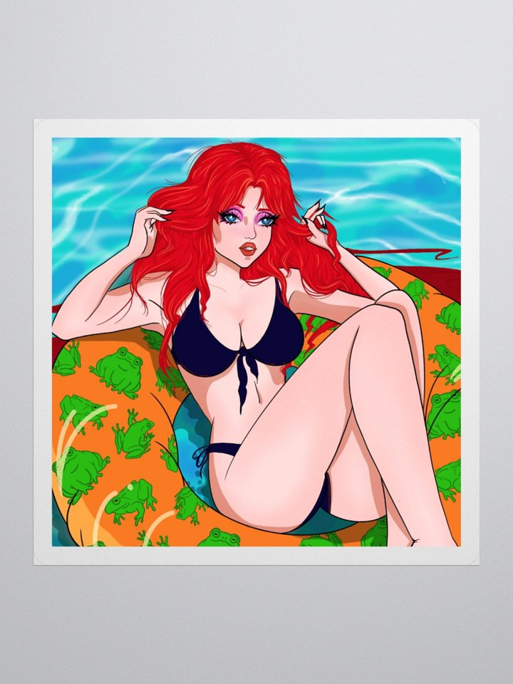 Pool Princes Summer 2025 Sticker product image (3)
