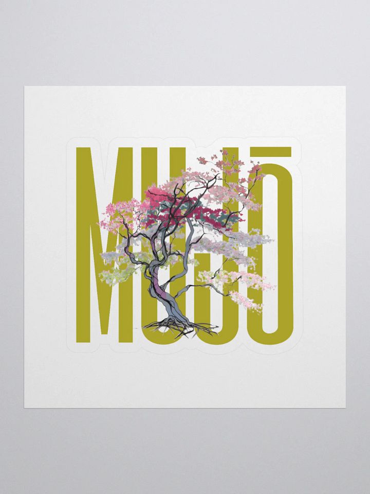 MUJO Tree Vinyl Stickers product image (1)