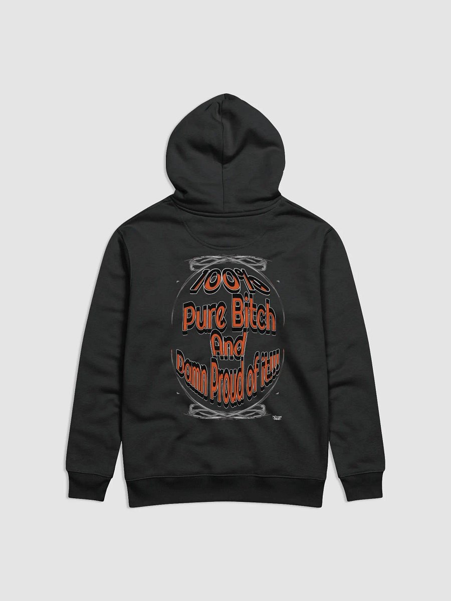 100% Pure Bitch and Damn Proud of it 01 - Unisex Essential Eco Hoodie product image (2)