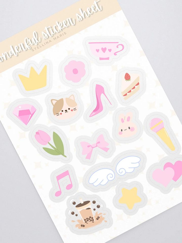 [ Royal Festa 2024 ] Wonderful Sticker Sheet product image (2)
