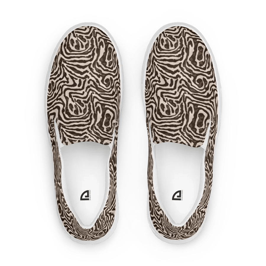 Brown Snake Women Canvas Shoes product image (1)