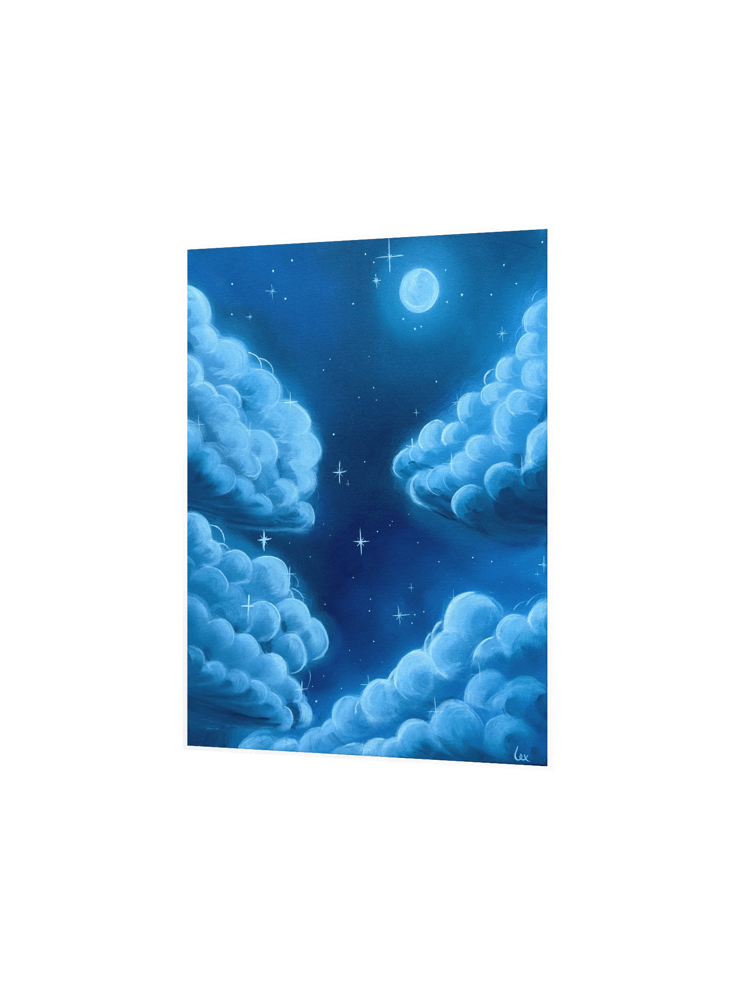 Full Moon Glow Matte Poster product image (2)