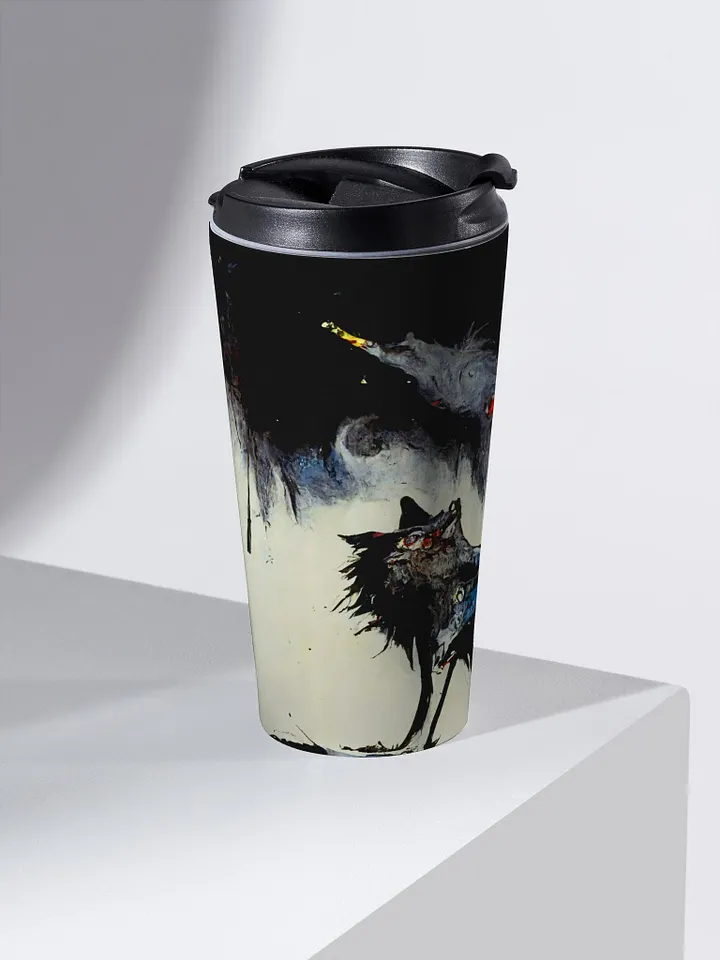 Lunar Howl Stainless Steel Travel Mug product image (2)