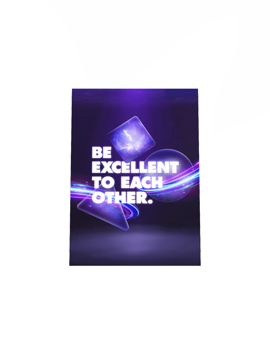 Zamn's Be Excellent Poster: Print Only product image (4)