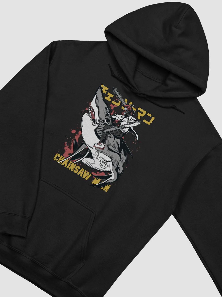 Chainsaw Man Shark Ride Sweatshirt – Gildan Midweight product image (2)
