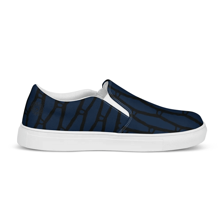 Interconnected Nightfall Canvas Slip-Ons product image (10)