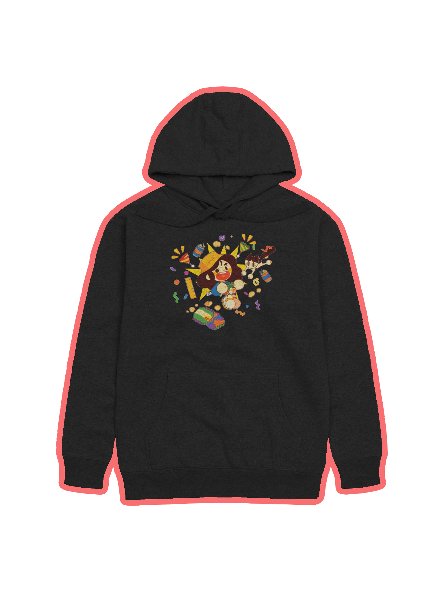 Cartoon Beans Hoodie product image (1)