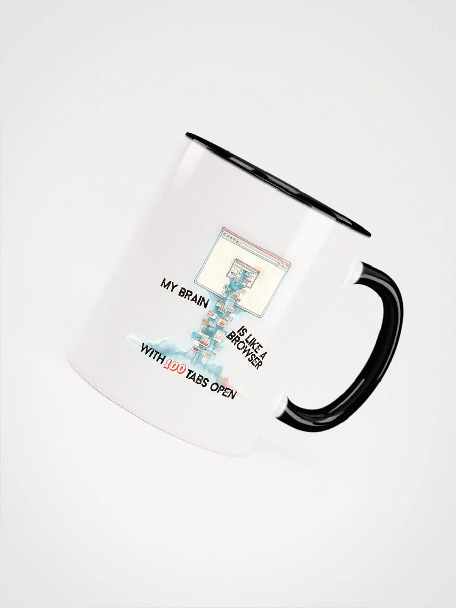 100 Tabs Open Ceramic Mug with Color Inside product image (48)