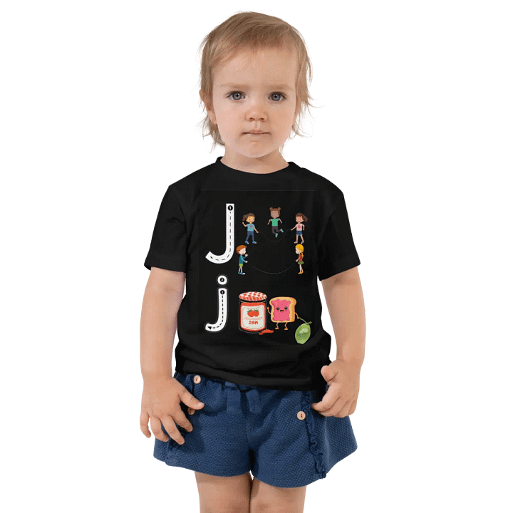 JoBeth Design Black Jj Toddler T-Shirt product image (1)