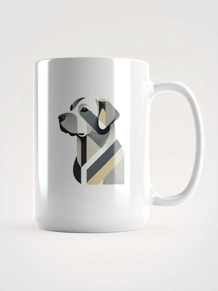Labrador Silhouette Geometric Mug product image (1)