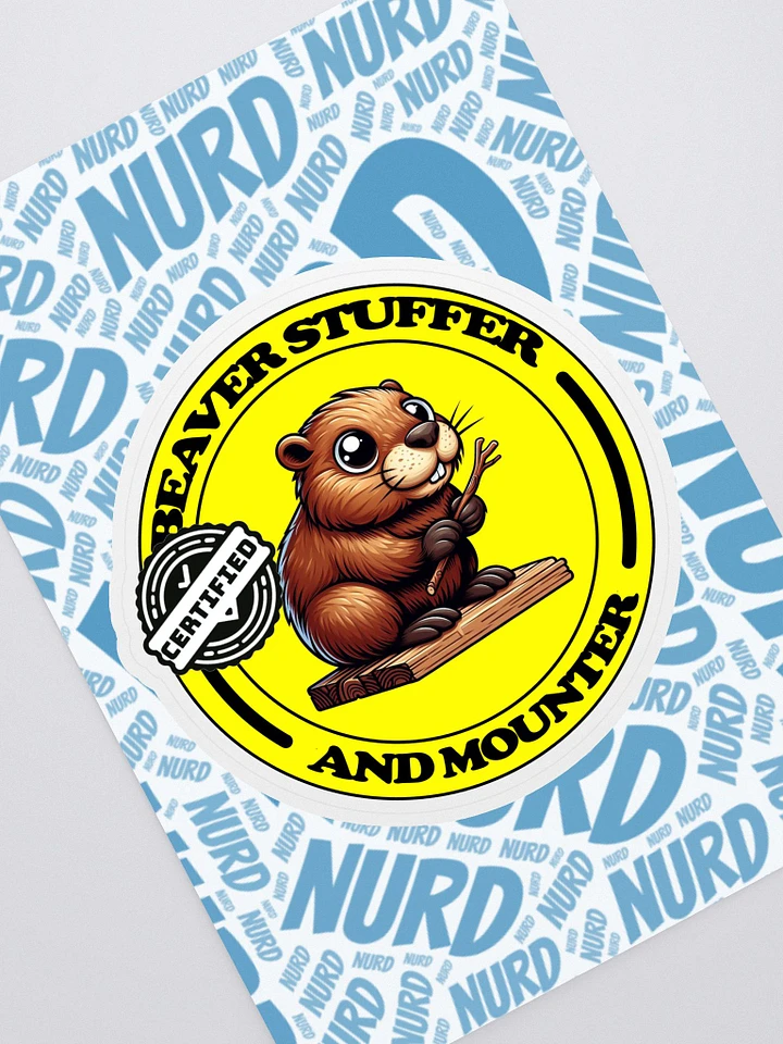 Beaver Certified Sticker (Lg) product image (1)