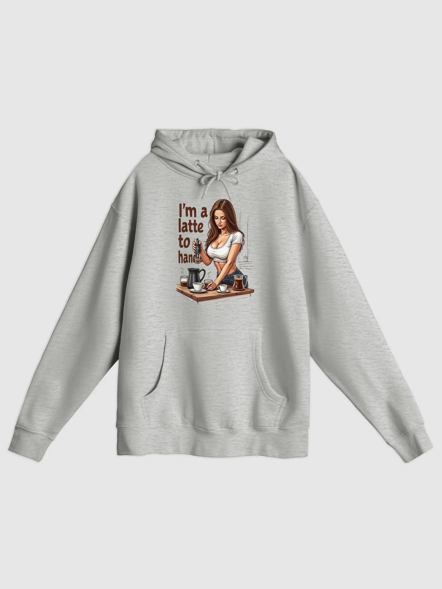 I'm a Latte to Handle Unisex Hoodie product image (1)