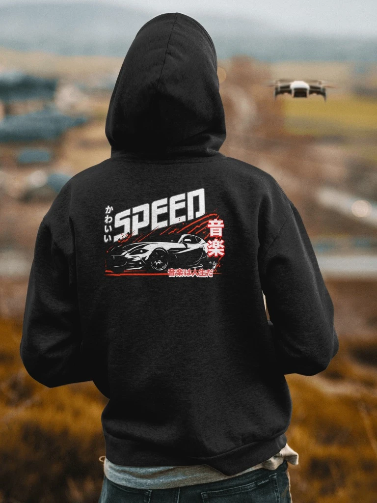 Speed City Unisex Premium Hoodie product image (1)