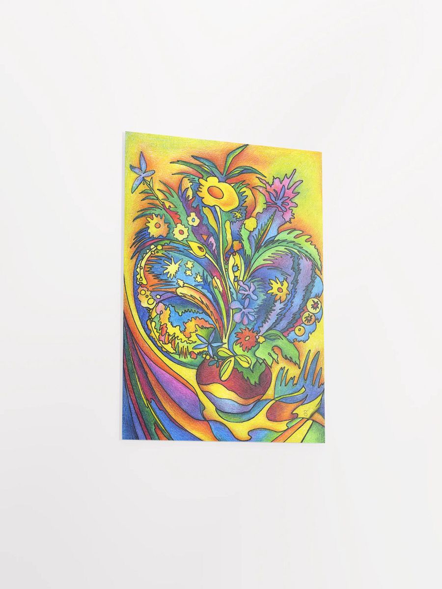 Vibrant Floral Symphony Poster - Bright Bouquet 1 product image (6)