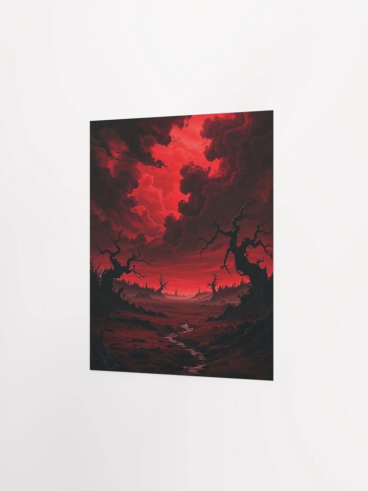 Crimson Apocalypse Matte Poster product image (16)