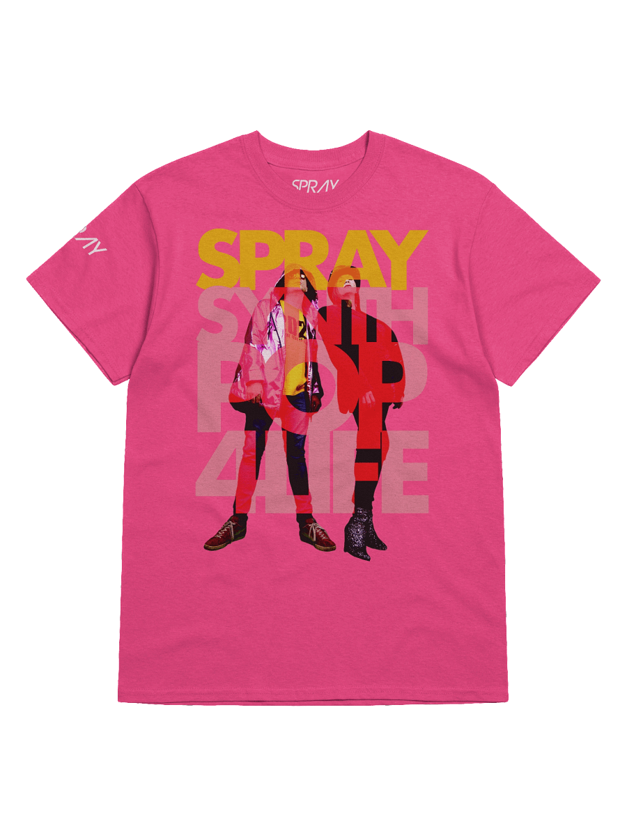 SPRAY - Synth Pop 4 Life T-shirt product image (5)