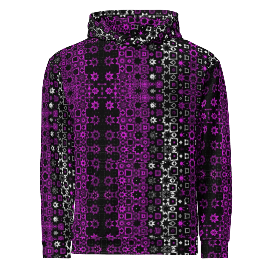 That Stars Pattern Unisex All Over Print Pull Over Hoodie product image (2)